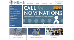 Desktop Screenshot of nbme.org